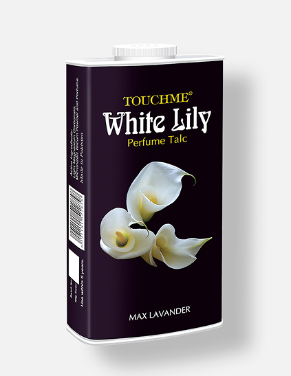 White Lily Talcum Powder