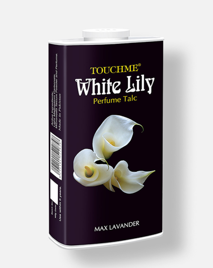 White Lily Talcum Powder